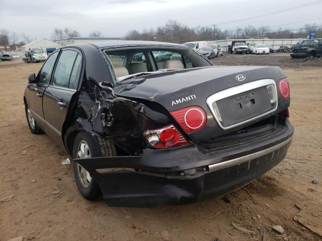 Photo 3 from auction – 2004 KIA AMANTI with VIN KNALD124545040362