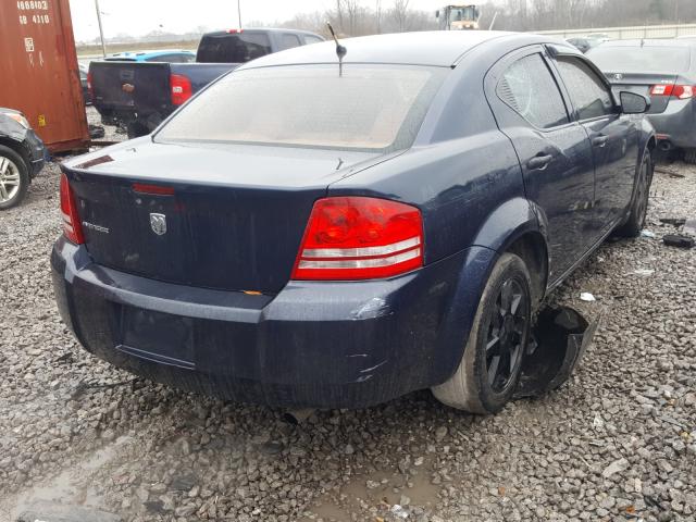 Photo 4 from auction – 2008 DODGE AVENGER SE with VIN 1B3LC46K48N586870