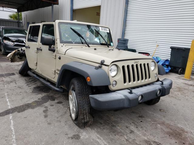 JEEP WRANGLER U 2017 with VIN 1C4BJWDG6HL622855 - Photo from auction