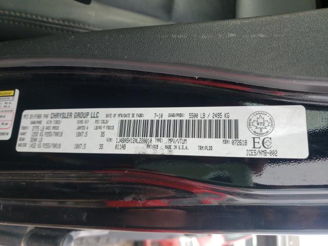 Photo 10 from auction – 2010 JEEP WRANGLER U with VIN 1J4BA5H12AL220010