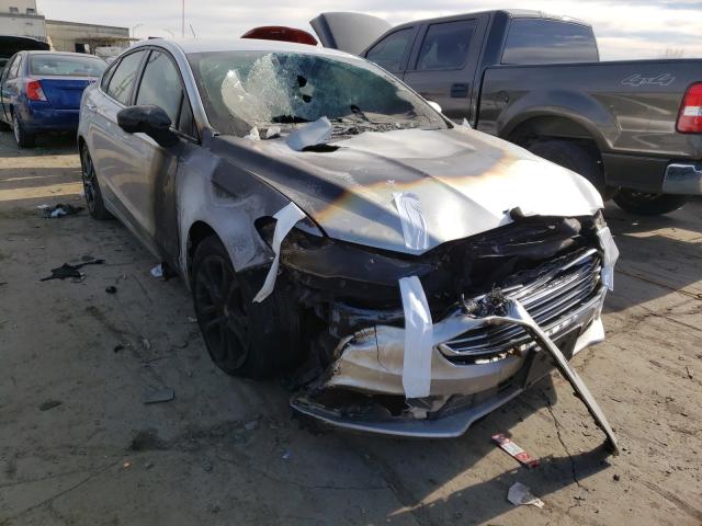 FORD FUSION SE 2018 with VIN 3FA6P0HDXJR231816 - Photo from auction