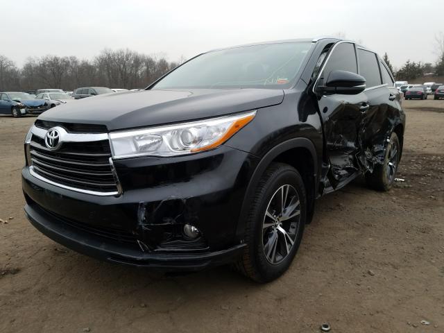 Photo 2 from auction – 2016 TOYOTA HIGHLANDER with VIN 5TDJKRFH1GS322976