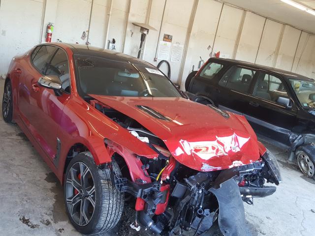 KIA STINGER GT 2018 with VIN KNAE55LC2J6010325 - Photo from auction