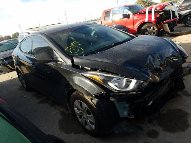 HYUNDAI ELANTRA SE 2016 with VIN 5NPDH4AE0GH792840 - Photo from auction
