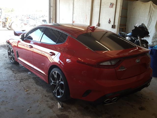Photo 3 from auction – 2018 KIA STINGER GT with VIN KNAE55LC2J6010325
