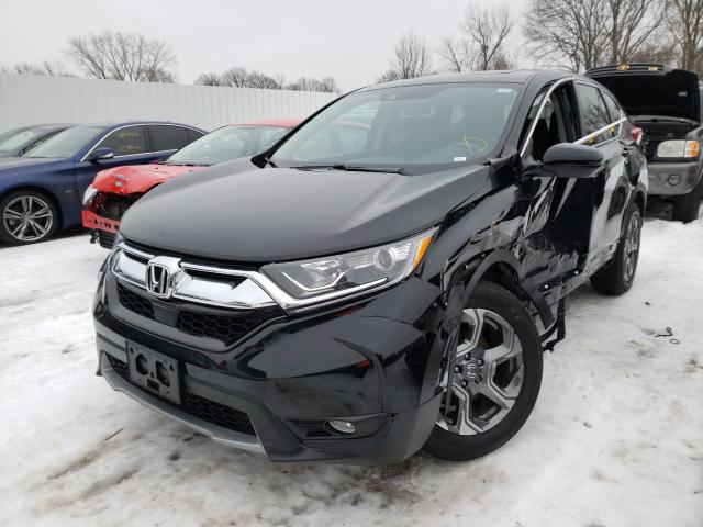 Photo 2 from auction – 2019 HONDA CR-V EX with VIN 5J6RW2H55KL019768