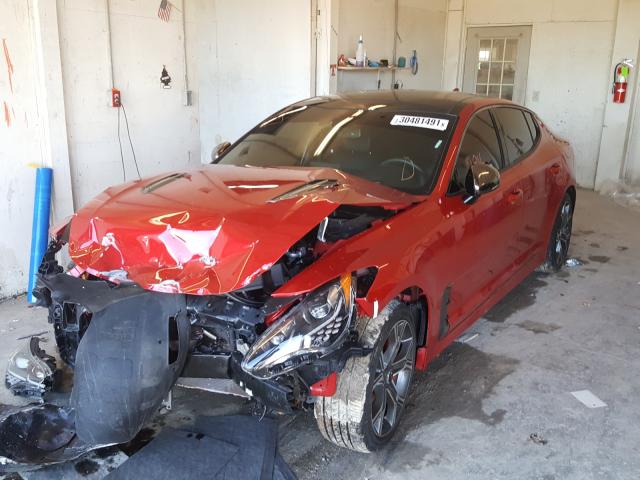 Photo 2 from auction – 2018 KIA STINGER GT with VIN KNAE55LC2J6010325