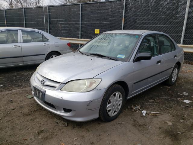 Photo 2 from auction – 2004 HONDA CIVIC DX with VIN 2HGES15134H554143