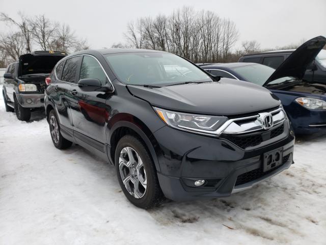 HONDA CR-V EX 2019 with VIN 5J6RW2H55KL019768 - Photo from auction