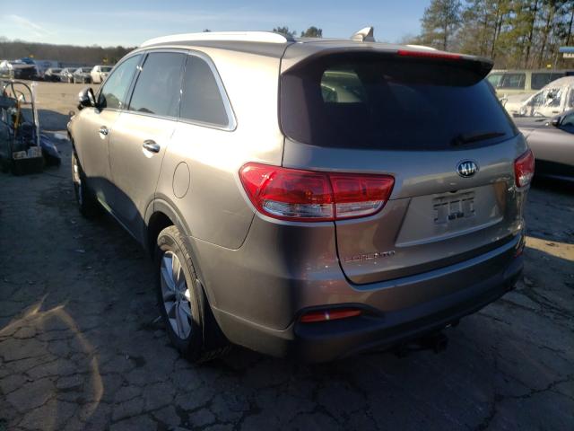 Photo 3 from auction – 2016 KIA SORENTO LX with VIN 5XYPG4A50GG107923