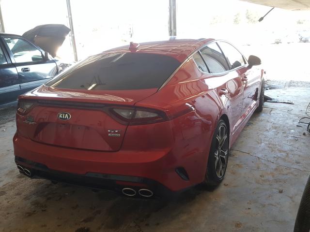 Photo 4 from auction – 2018 KIA STINGER GT with VIN KNAE55LC2J6010325
