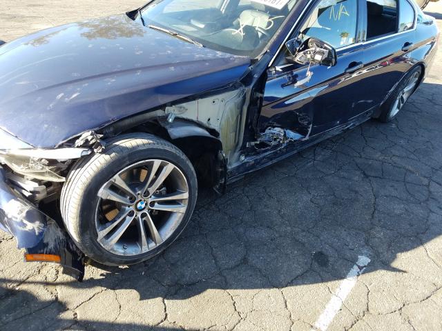 Photo 9 from auction – 2017 BMW 330 I with VIN WBA8B9C39HKU56017