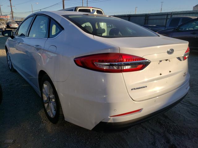 Photo 3 from auction – 2020 FORD FUSION SE with VIN 3FA6P0LU7LR231380