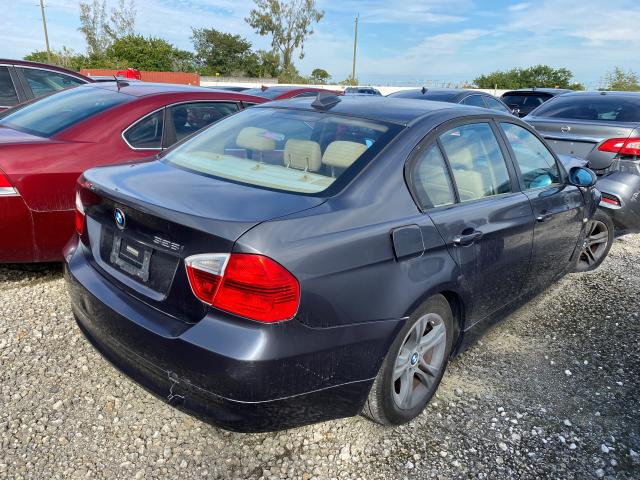 Photo 4 from auction – 2008 BMW 328 I with VIN WBAVA37528NL18848