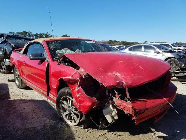 FORD MUSTANG 2005 with VIN 1ZVFT84N255178165 - Photo from auction