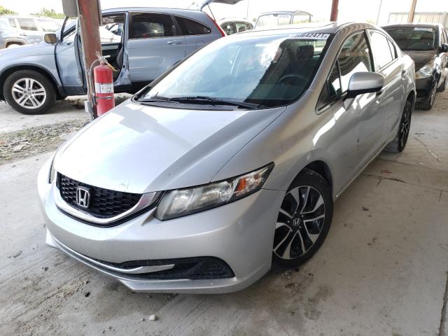 Photo 2 from auction – 2015 HONDA CIVIC EX with VIN 19XFB2F80FE070109
