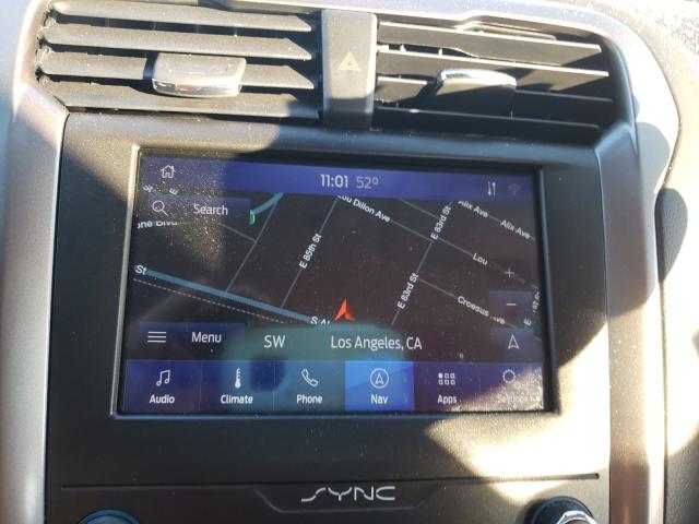 Photo 9 from auction – 2020 FORD FUSION SE with VIN 3FA6P0LU7LR231380