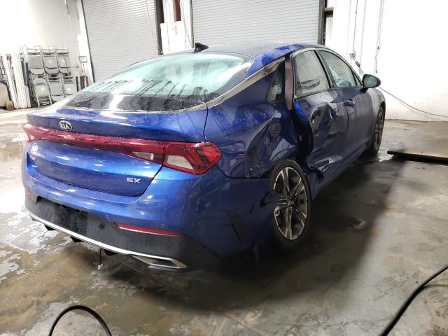Photo 4 from auction – 2021 KIA K5 EX with VIN 5XXG34J20MG038331