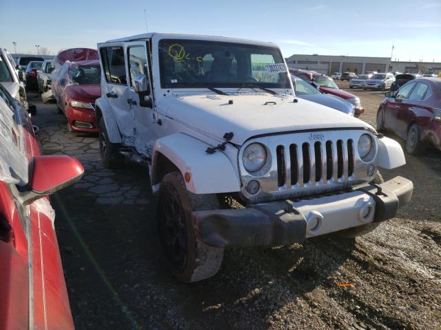 JEEP WRANGLER U 2014 with VIN 1C4BJWEG2EL295574 - Photo from auction