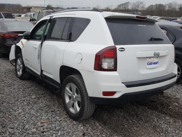 Photo 3 from auction – 2016 JEEP COMPASS SP with VIN 1C4NJCBA4GD633954