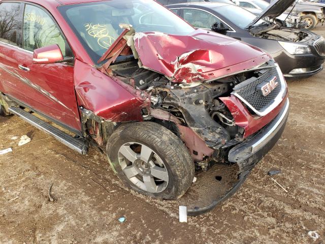 Photo 9 from auction – 2011 GMC ACADIA SLT with VIN 1GKKRSED6BJ235719