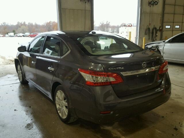 Photo 3 from auction – 2013 NISSAN SENTRA S with VIN 3N1AB7AP7DL762191