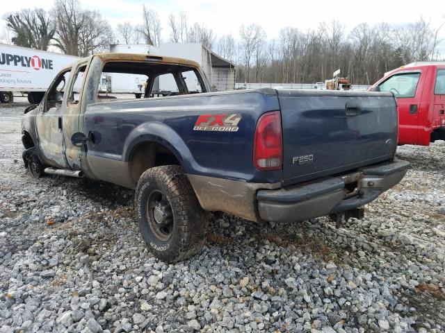 Photo 3 from auction – 2003 FORD F250 SUPER with VIN 1FTNX21P43EB81961