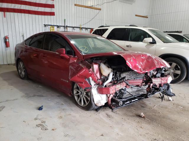 Photo 1 from auction – 2017 FORD FUSION SE with VIN 3FA6P0LUXHR128669