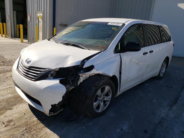 Photo 2 from auction – 2015 TOYOTA SIENNA with VIN 5TDZK3DC3FS597755