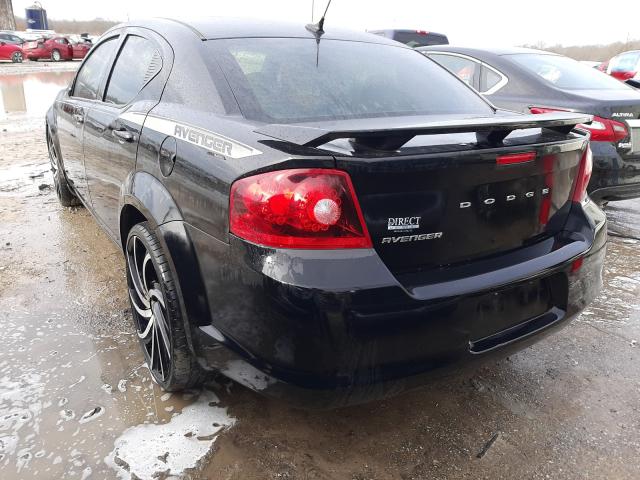 Photo 3 from auction – 2014 DODGE AVENGER SE with VIN 1C3CDZAB8EN233550