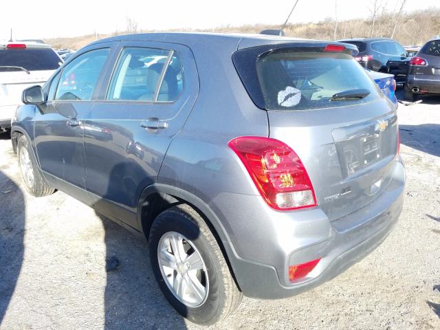 Photo 3 from auction – 2020 CHEVROLET TRAX LS with VIN 3GNCJKSB4LL201564
