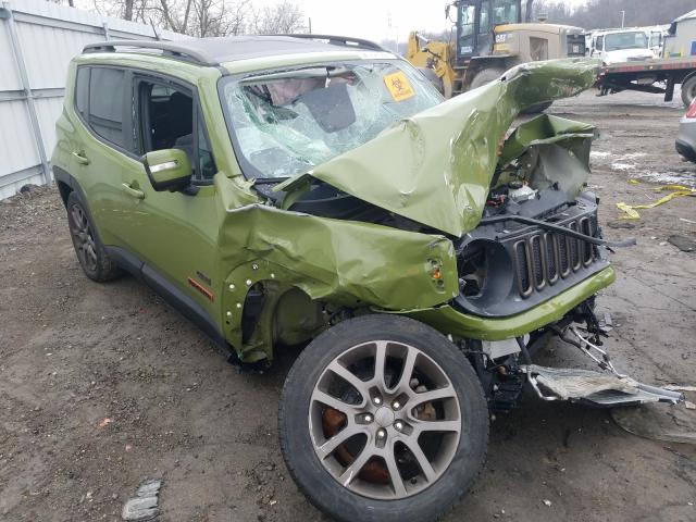 Photo 1 from auction – 2016 JEEP RENEGADE L with VIN ZACCJBBT5GPE16837
