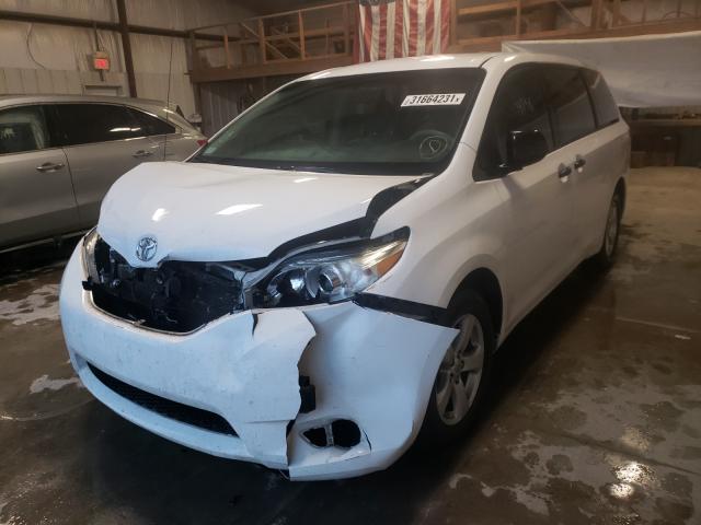 Photo 2 from auction – 2012 TOYOTA SIENNA BAS with VIN 5TDKA3DC8CS011003