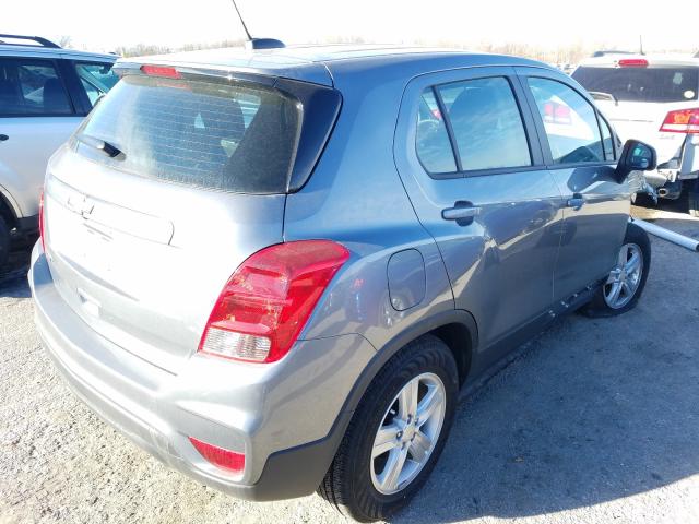 Photo 4 from auction – 2020 CHEVROLET TRAX LS with VIN 3GNCJKSB4LL201564