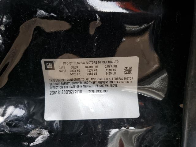Photo 10 from auction – 2015 CADILLAC XTS PLATIN with VIN 2G61S5S30F9224910