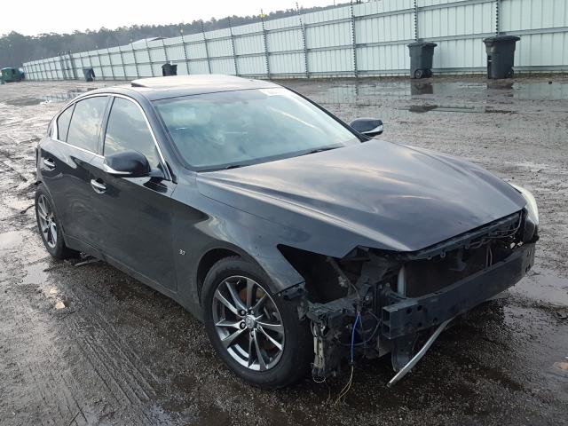 INFINITI Q50 BASE 2014 with VIN JN1BV7AP2EM677939 - Photo from auction
