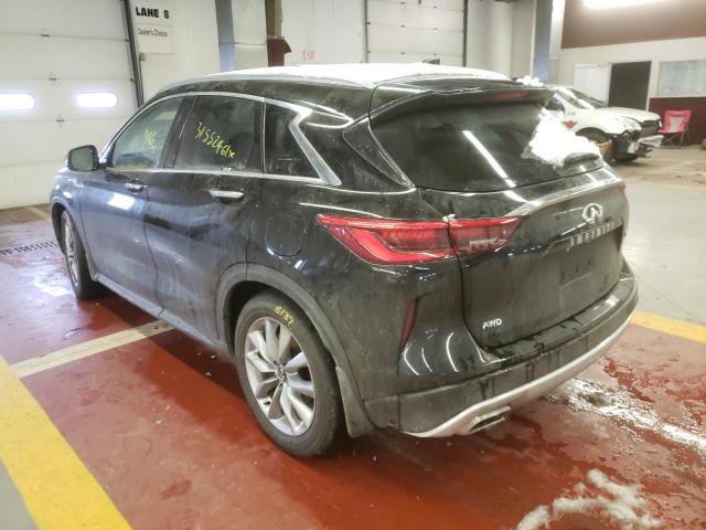 Photo 3 from auction – 2021 INFINITI QX50 LUXE with VIN 3PCAJ5BB6MF101371