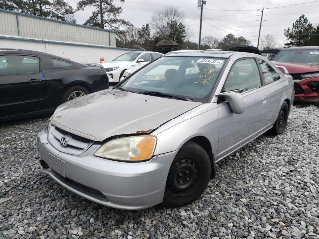 Photo 2 from auction – 2002 HONDA CIVIC EX with VIN 1HGEM22932L105748