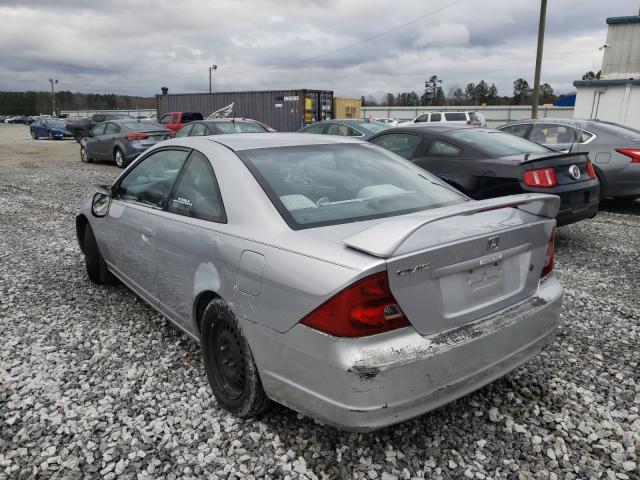 Photo 3 from auction – 2002 HONDA CIVIC EX with VIN 1HGEM22932L105748
