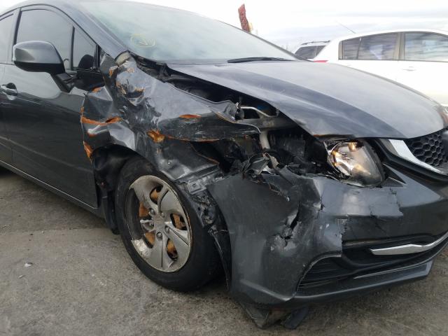 Photo 9 from auction – 2013 HONDA CIVIC LX with VIN 2HGFB2F56DH578335