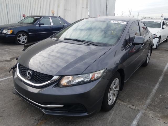 Photo 2 from auction – 2013 HONDA CIVIC LX with VIN 2HGFB2F56DH578335