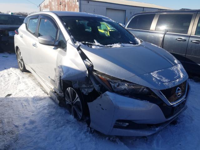NISSAN LEAF S 2018 with VIN 1N4AZ1CP5JC314435 - Photo from auction
