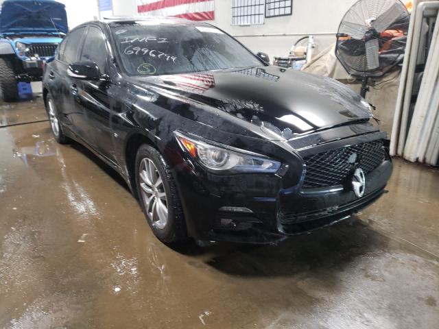 Photo 1 from auction – 2015 INFINITI Q50 BASE with VIN JN1BV7AR6FM393202