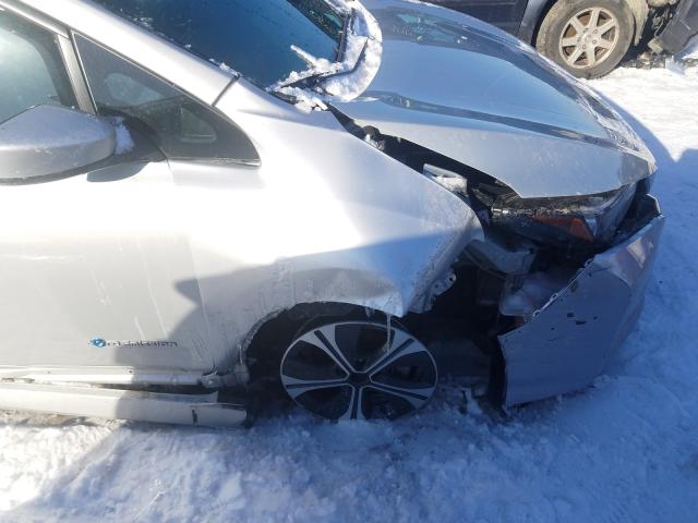 Photo 9 from auction – 2018 NISSAN LEAF S with VIN 1N4AZ1CP5JC314435