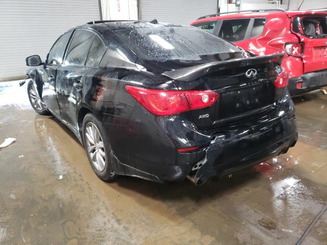 Photo 3 from auction – 2015 INFINITI Q50 BASE with VIN JN1BV7AR6FM393202