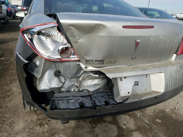 Photo 9 from auction – 2008 PONTIAC G6 VALUE L with VIN 1G2ZF57B784134975