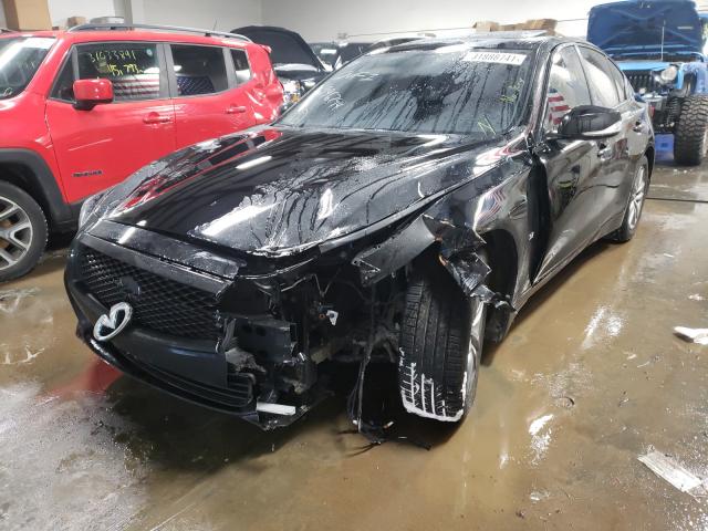 Photo 2 from auction – 2015 INFINITI Q50 BASE with VIN JN1BV7AR6FM393202