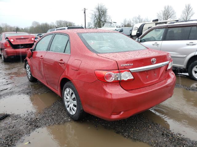 Photo 3 from auction – 2013 TOYOTA COROLLA BA with VIN 2T1BU4EE7DC952305