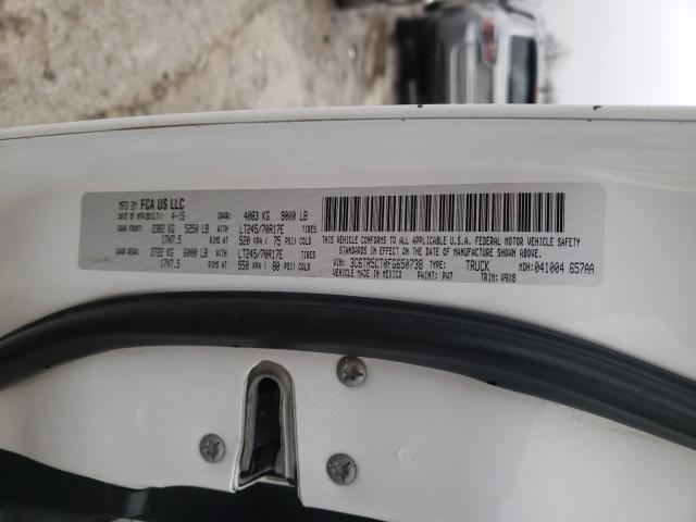 Photo 10 from auction – 2015 RAM 2500 ST with VIN 3C6TR5CT0FG650738