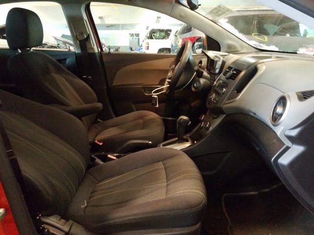 Photo 5 from auction – 2013 CHEVROLET SONIC LT with VIN 1G1JC5SH8D4181755